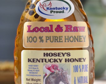Local Raw Honey 16oz
