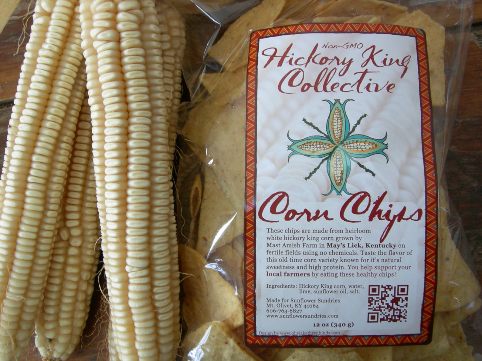 Corn Tortilla Chips NONGMO Heirloom white corn tortilla Etsy