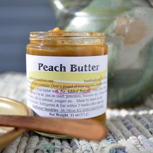 Peach Butter no sugar added image 1