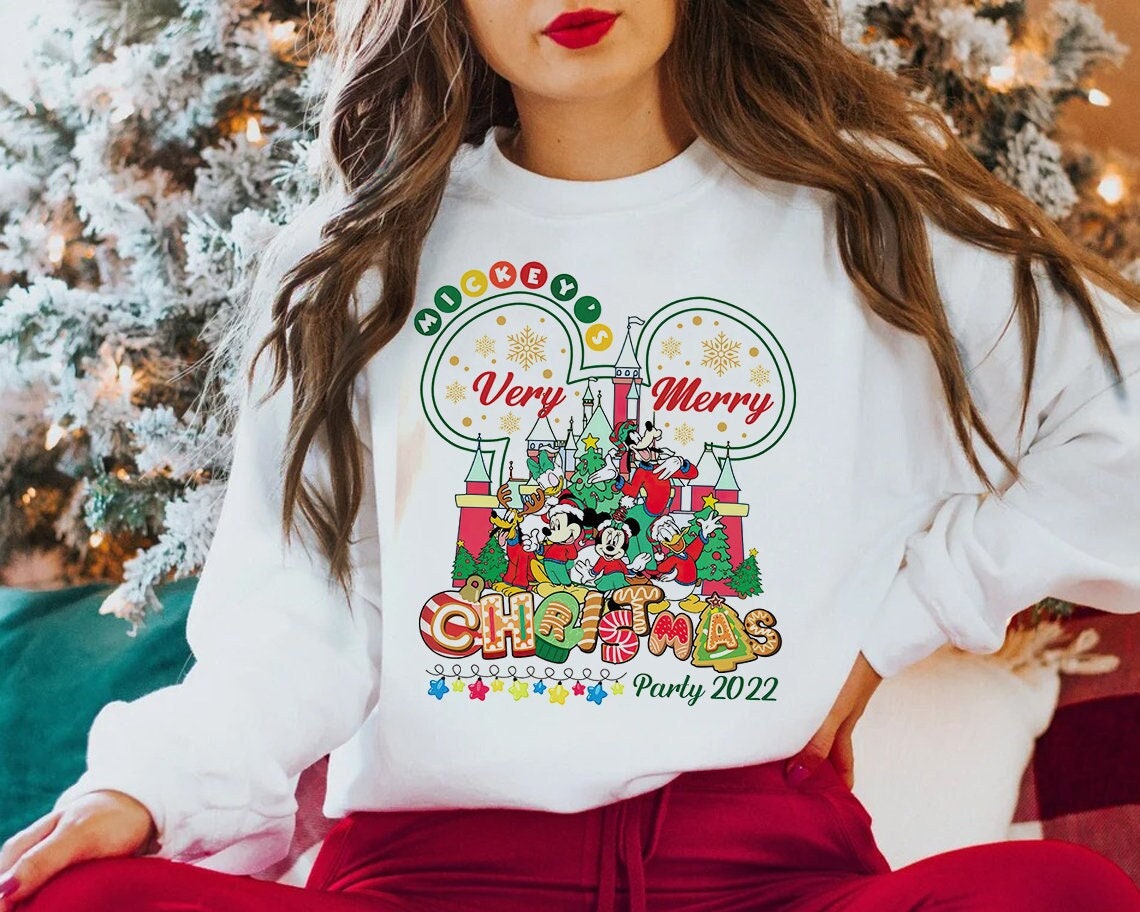 Discover Disney Party Christmas Sweatshirt