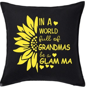 In a World full of Grandmas be a Glam Ma digital file | SVG | PNG | JPEG | Digital Download | Instant Download
