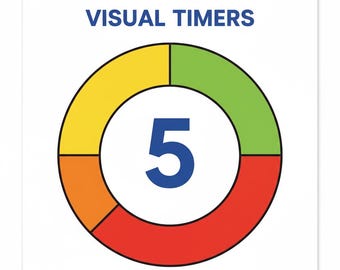 Visual Timers for Special Education | 15 Timer Styles | Autism ADHD Classroom Resources