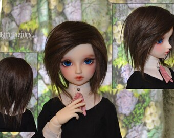 Brown Fur Wig for 9/8 and 7/8 MSD/SD BJD's