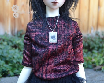 Modern Goth Top for SD10/13 Girl BJD Dolls