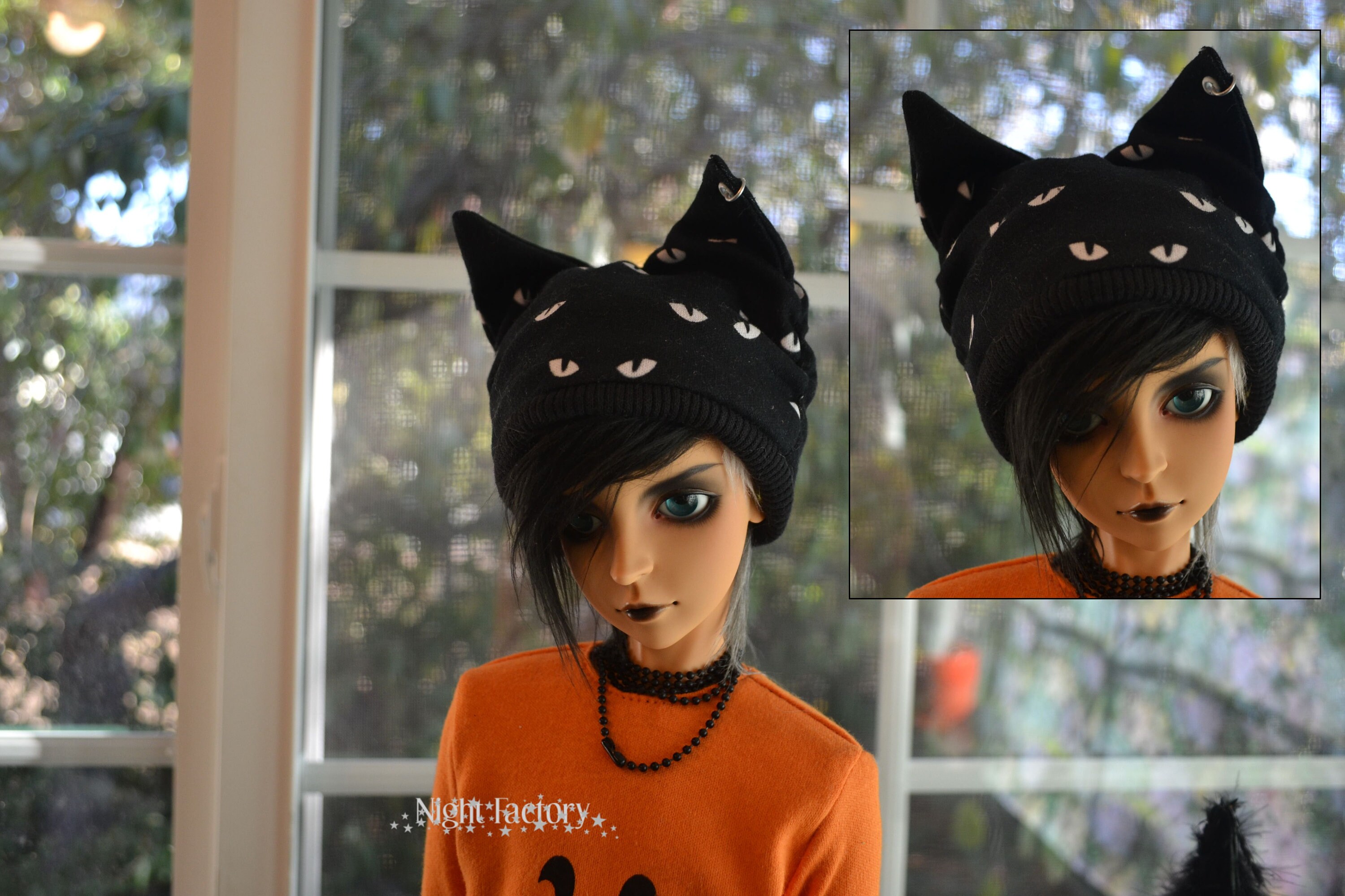 Cat Eye's Glow in the Dark Hat for SD Bjd's Etsy