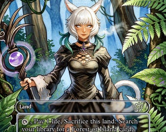 Conjunto de 10 Fetchlands de Y'shtola! Carta proxy para teste. PROXY NÃO OFICIAL - Feito por fã, não permitido em torneios.