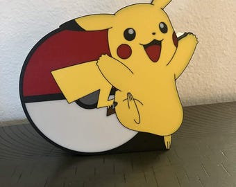 Caja de luz de Pikachu