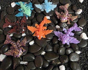 Paquete de 5 dragones flexibles para bebés