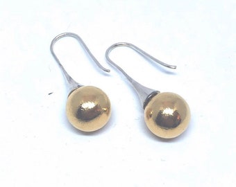 Earrings "Drops" with screw system to change the color.