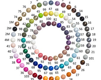 boule de 12 mm en laiton recouverte de résine coloré, existe en couleurs elle se visse sur les bijoux  personnalisables