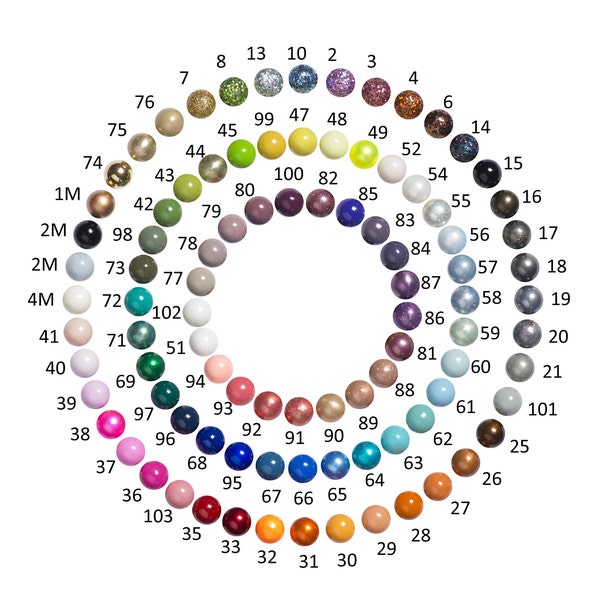 boule de 12 mm en laiton recouverte de résine coloré, existe en couleurs elle se visse sur les bijoux  personnalisables