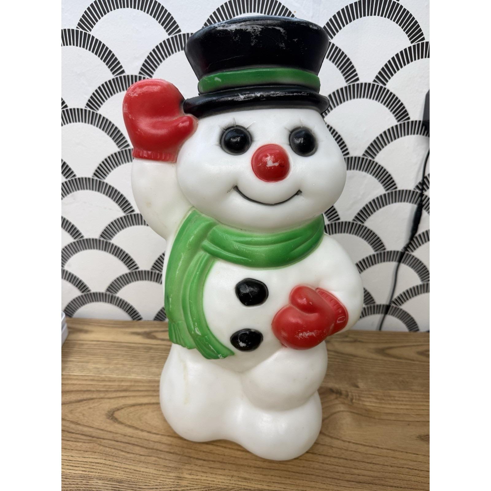 Empire Snowman Blowmold - Etsy