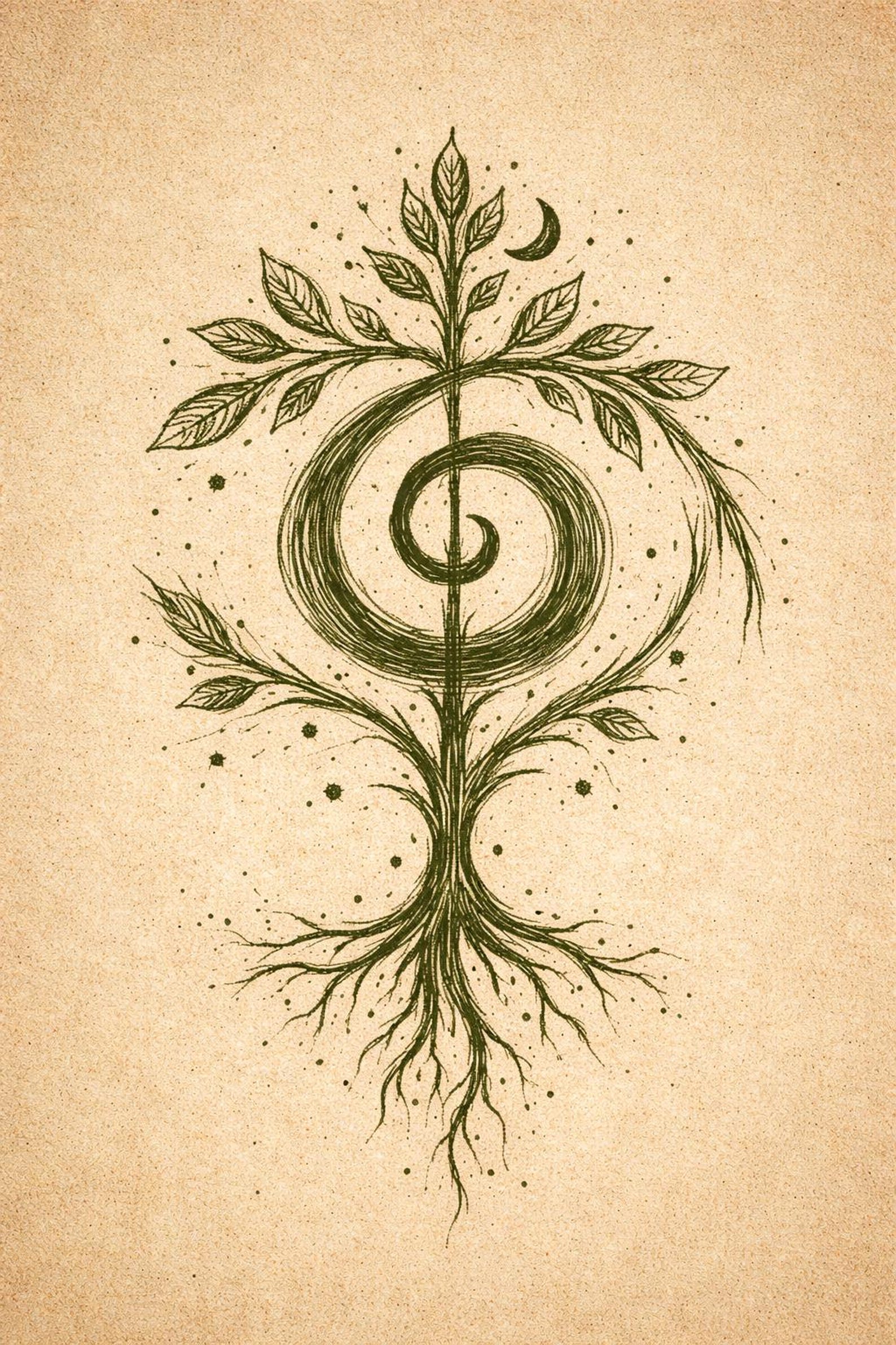 Mother Nature Goddess Art Print Elemental Seasons Fantasy Wall Art ...