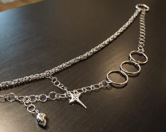 Chainmail Bag charm