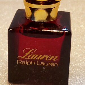 Lauren Perfume by Ralph Lauren, Miniature Sample Bottle, 3.5 Ml 