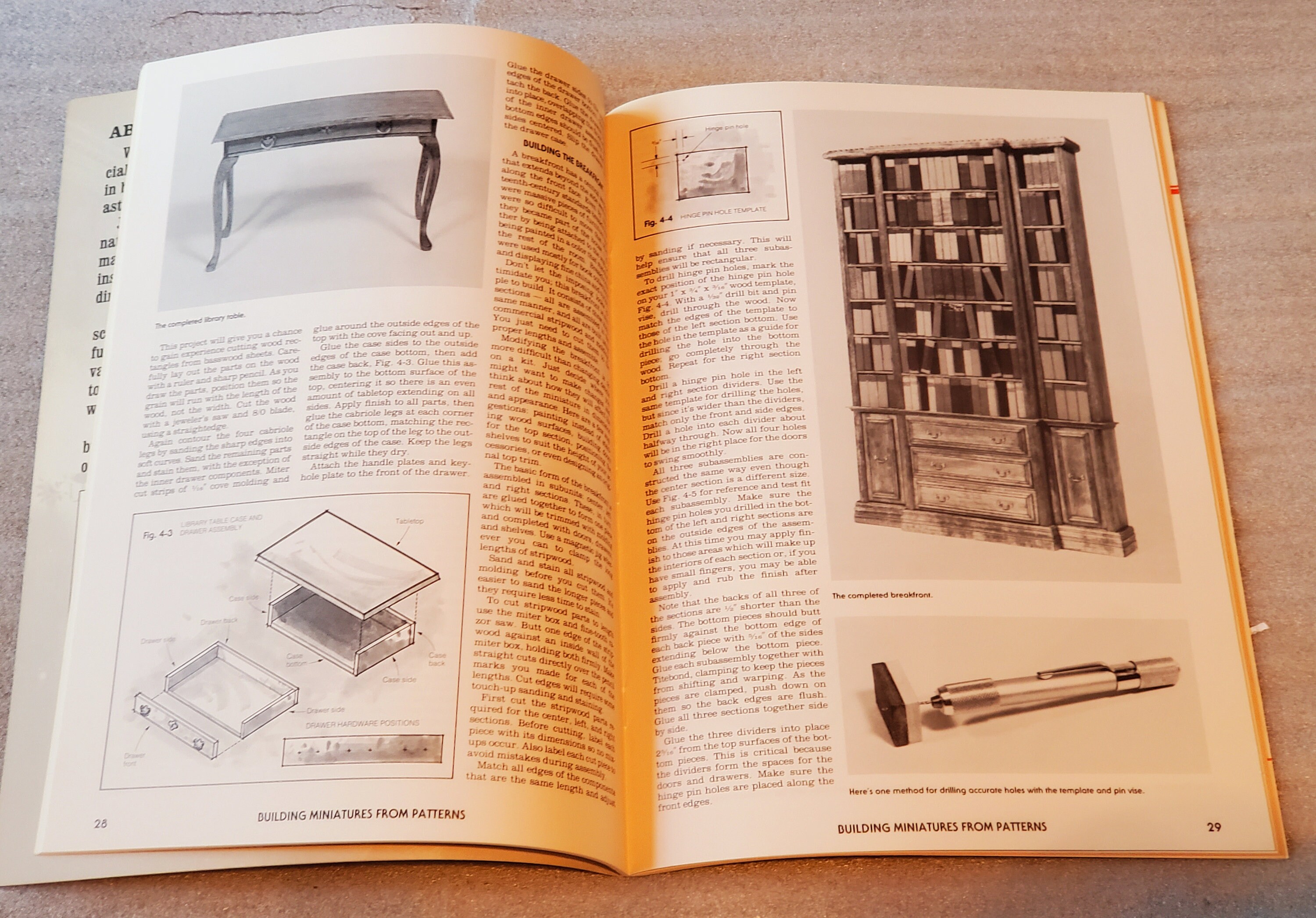 How to Build Miniature Furniture and Room Settings by Judy Etsy