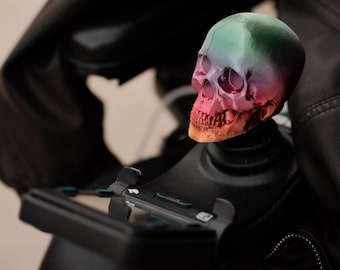 Adorno de joystick con forma de calavera para silla de ruedas eléctrica – Accesorio de movilidad personalizado, funda para el manillar / 2x1 con 30% de descuento: CRITTER30