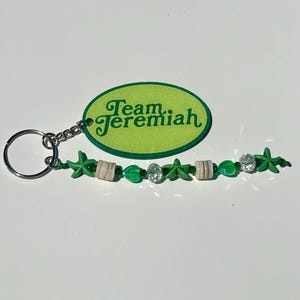 Tsitp Inspired Keychain, Team Conrad, Jeremiah, Belly, Handmade Beaded Keychain Bild 5