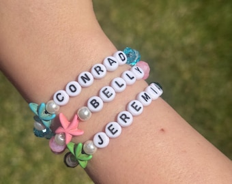 Summer I turned pretty inspired bracelets, tsitp, team conrad, team belly, team Jeremiah, jewelry for tsitp, summer I turned pretty