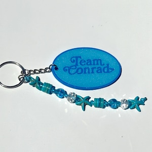 Tsitp Inspired Keychain, Team Conrad, Jeremiah, Belly, Handmade Beaded Keychain Bild 4