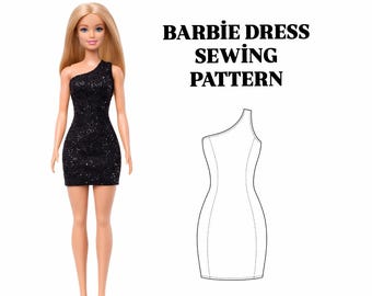 chinese dress ladies Hello Oscar Dress Pattern for Ellowyne Wilde Dolls PDF Download
