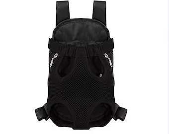 Verstellbarer Katzenträger Doppelschulterrucksack