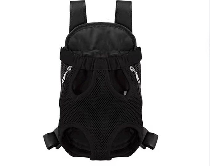 Adjustable cat carrier double shoulder backpack