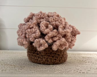 Posavasos de crochet para macetas
