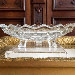Fostoria American 3 Footed Dish