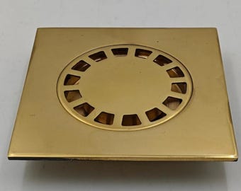 Unlacquered Brass Floor Drain Cover