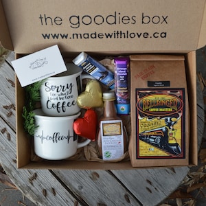 la boîte à cadeaux - Café et chocolat, chocolat noir artisanal, espresso, grains de café bio torréfiés, boîte cadeau Aztec Chocolate SpiceBlend