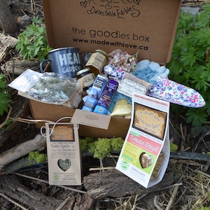 the goodies box Eco Garden Box 3 garden gift box with image 7