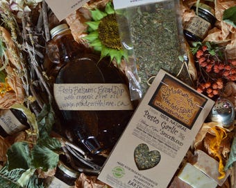 the goodies box - Premium Fairy Love eco-geschenkdoos Ambachtelijke jam Botanische thee Pesto Spice Balsamico Kaars Zeep Natuurlijk Biologisch Foodie Gastronomisch