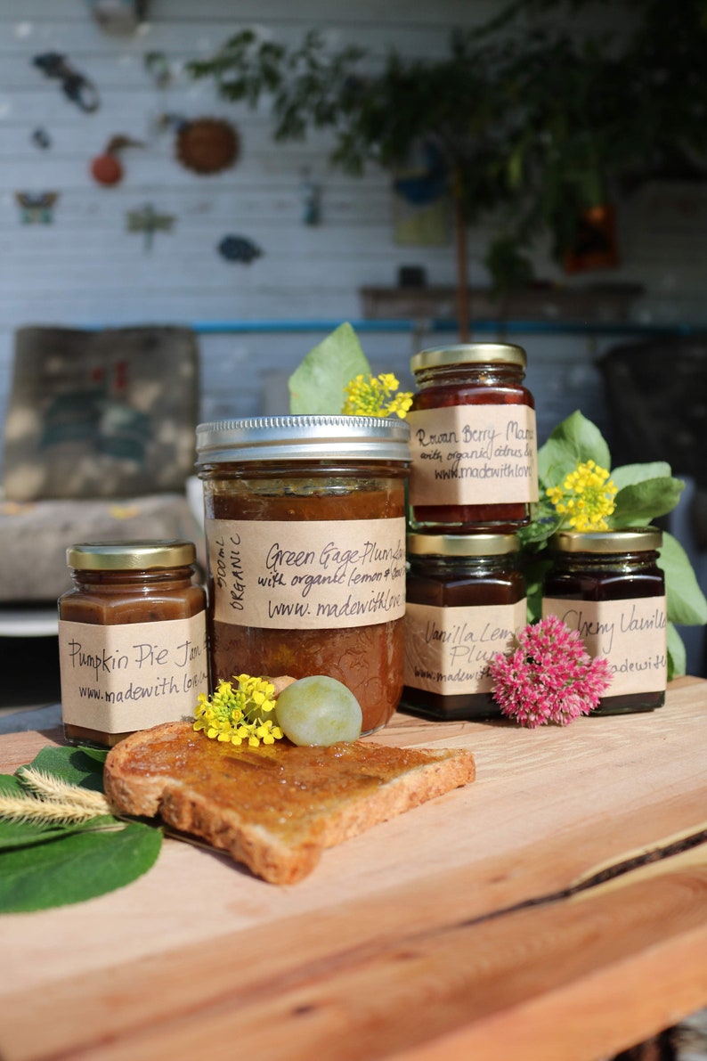 Foodie Gift Artisan Jam Gift Box 110mL 3.5oz Natural Fruit Etsy