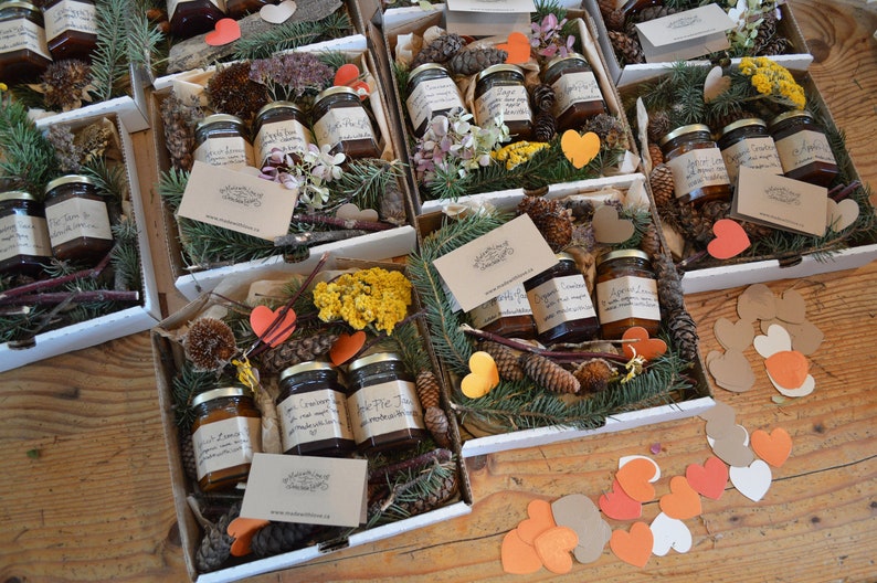 Foodie Gift Artisan Jam Gift Box 110mL 3.5oz Natural Fruit Etsy