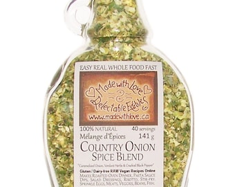 Country Onion 9oz Eco Artisan SpiceBlend Best Ever Roast Chicken Organic Easy Real Whole Food Fast! Chef Grill Seasoning Dip Mix Dressing