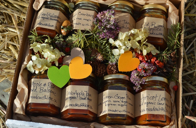 Foodie Gift Artisan Jam Gift Box 110mL 3.5oz Natural Fruit Etsy