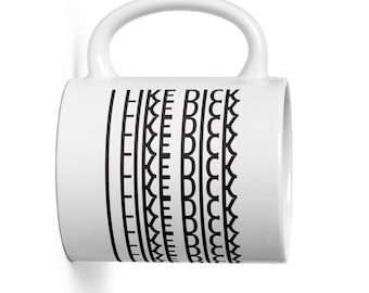 Hidden Message Coffee Mug: Secret Prank Ceramic Cup (Dishwasher Safe)