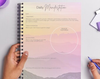 Manifestation Planner and Worksheet