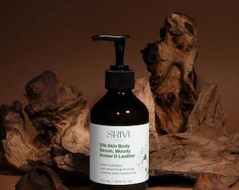 Silk Skin Body Serum, Woody Amber & Leather
