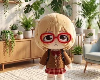 25cm Tomodachi Life Mii Plush Doll Soft Stuffed Collectible Cartoon Game Character Plushies Collectible Fans Kids Gift, Game Fans Collection