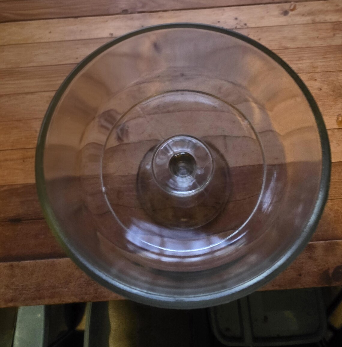 Vintage/antique Glass Compote, Also Known as a Lidded Pedestal Serving ...