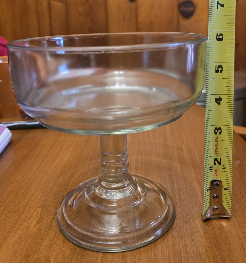 Vintage/antique Glass Compote, Also Known as a Lidded Pedestal Serving ...