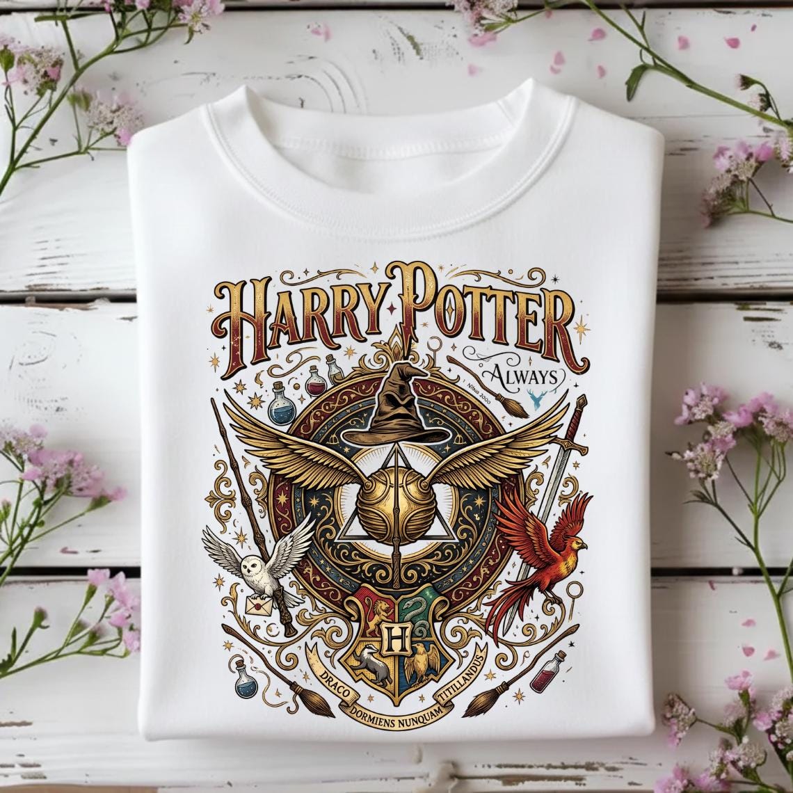 felpa harry potter felpa del tre
