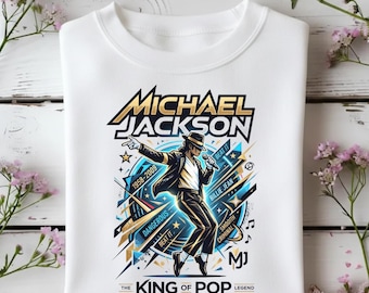 Michael Jackson | Dance Magic Thriller Lives | Starburst Stage Pose | King of Pop Digital PNG