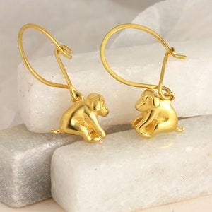 Dog Earrings, Dog Lover Earrings, Drop Earrings, Earrings with Dogs