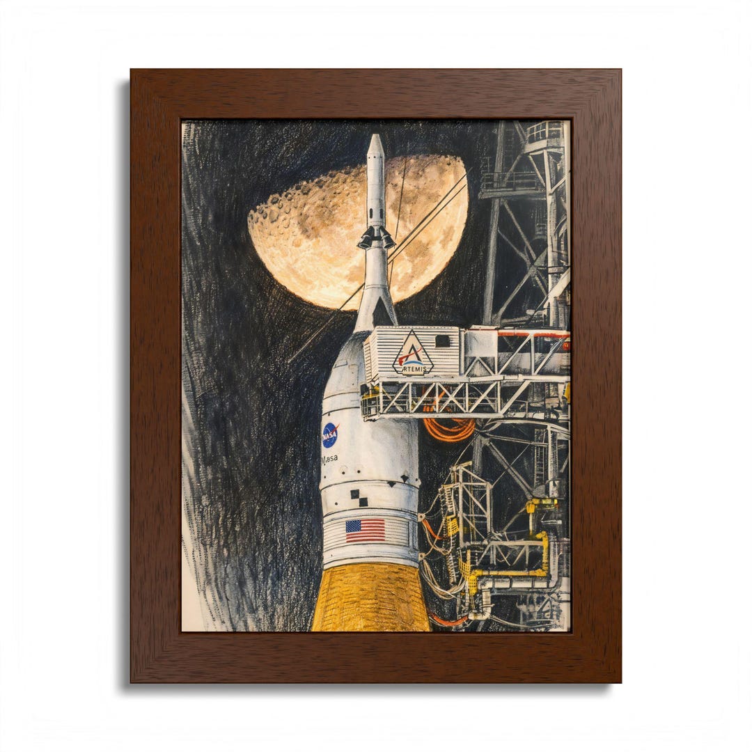 Orion Command Module Reference Artemis Orion Command Module Framed Poster | Moon Night Space Print - Etsy