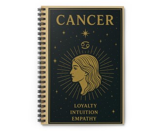 Cancer Zodiac Journal | Astrology Lined Notebook (6x8)