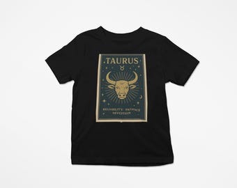 Taurus Zodiac T-Shirt | Earth Sign Bull Graphic Tee