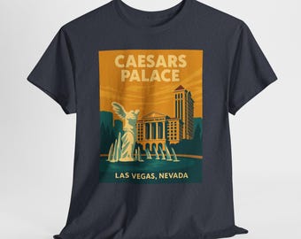 Vintage Caesars Palace T-Shirt, Retro Las Vegas Tee